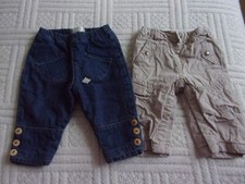 lot de 2 pantalons taille 3
