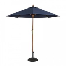 Parasol rond Ø 2500 mm, bleu marine, Bolero