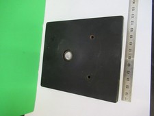 Antique Bausch Lomb Étape Table Métal Microscope Pièce Comme sur Photo V3-A-36