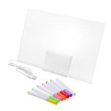  1 Tableau blanc lumineux LED