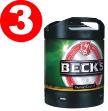 3 X BECK'S PILS Perfect Draft
