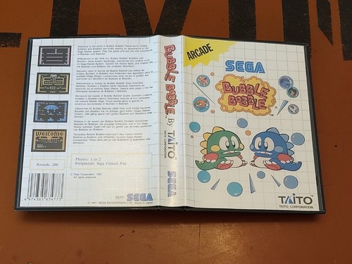 Sega master system bubble - sega,