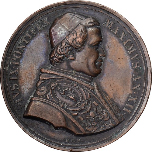 Vatican médaille pie ix - vatican,,