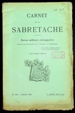 Carnet de la Sabretache