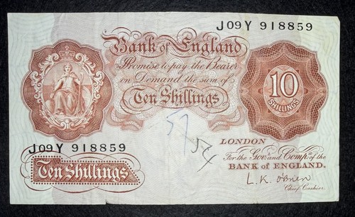 1955 bank england 10 - -,