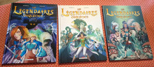 LOT DE 3 BD LES LEGENDAIRES ORIGINES  N° 1, 2 et  4