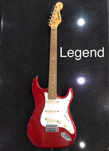 Guitare électrique rouge - , avec