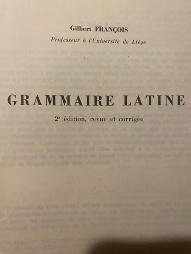 Gilbert françois grammaire - gilbert,,