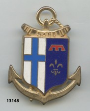 Insigne troupes de Marine , 53  Gpt. Divisionnaire