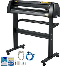 VEVOR Vinyle Plotter de Découpe 720 mm Traceur Coupe 3 Lames Format Port USB