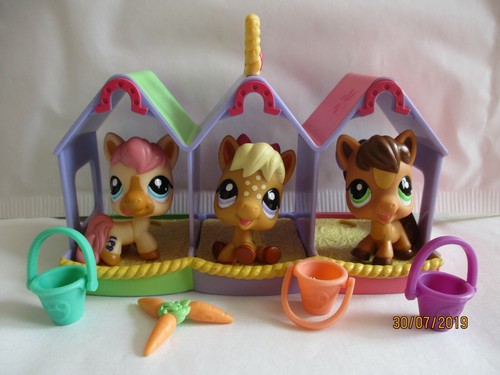 Petshop triples poneys 1879 - petshop,