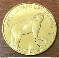 MDP 2018 LISIEUX CERZA OURS MÉDAILLE MONNAIE DE PARIS JETON TOKENS MEDALS COIN