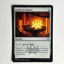 CACHET DE RAKDOS MTG RVR - CARTE MAGIC THE GATHERING FR NEUF