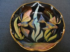 Assiette Coupe Vintage en céramique faience de VALLAURIS  Aux POISSONS