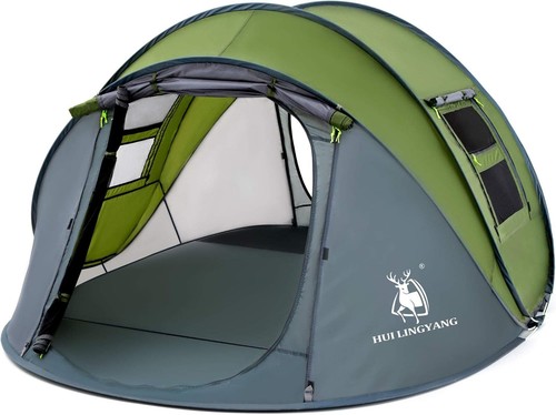 Easy pop person tent - up, 4-person