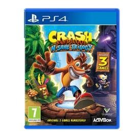 Jeu ps4 crash bandicoot - ps4,