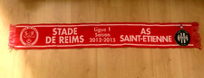 Echarpe scarf Stade de Reims 1 v 1 Asse St Etienne championnat de France 2012-13
