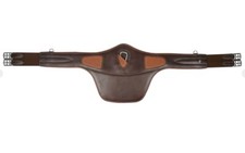 Sangle de selle de Cheval ERIC THOMAS Hybrid Avec Couverture Havane 125 cm