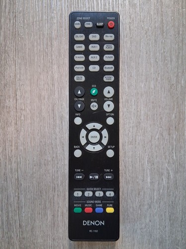 Oem denon 1192 remote - oem, rc-1192