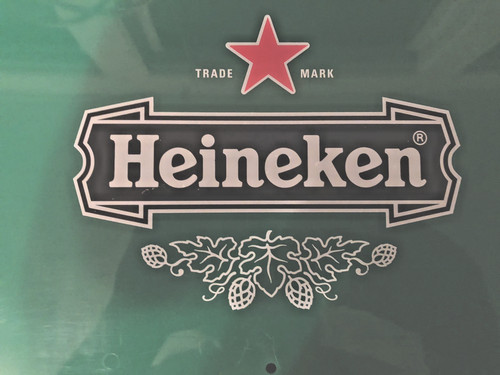 Heineken counter plastic - heineken,