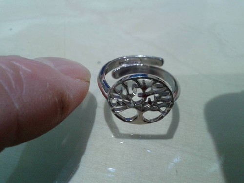 Bague arbre vie argent 925 - arbre,