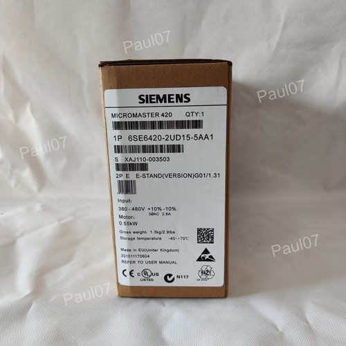 New siemens 6se6420 2ud15 - new, 6se6420-2ud15-5aa1