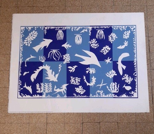 Affiche litho matisse - affiche,