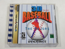 3D BASEBALL THE MAJORS SEGA