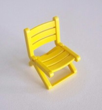 PLAYMOBIL (O1110) ZOO - Chaise Pliante Jaune 3634 3213 3236 3258