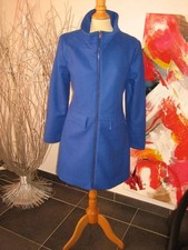MANTEAU BLEU COAT COLLECTION DESIGUAL BY DESIGNER C. LACROIX 38 40