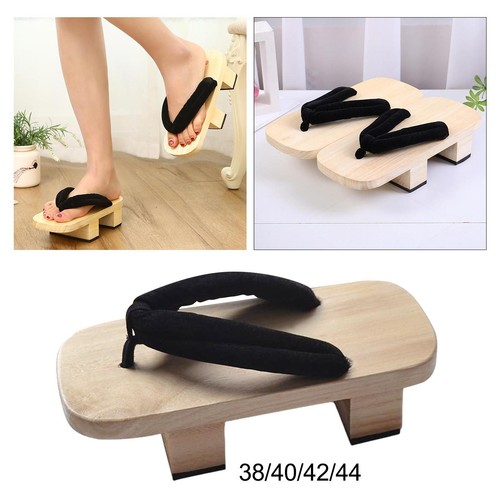 Sabots japonais bois tongs - en,