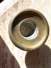 bobèche en bronze  ancienne