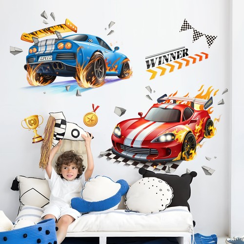 Grandes stickers muraux 3d - 2,