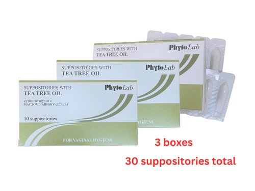 Vaginal hygiene suppositories - vaginal,