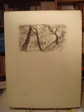 Paul Adrien BOUROUX Eau-forte