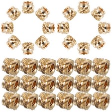  Écrou d'encastrement en cuivre à filetage femelle M3x4x5, jeu de chaleur,