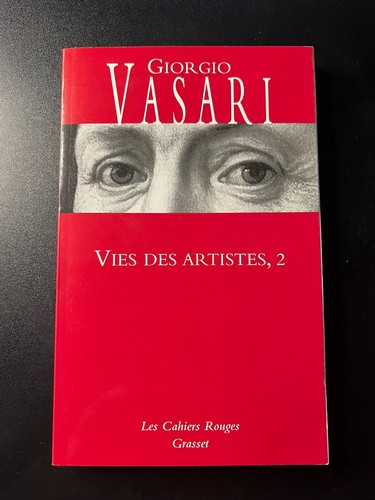 Lot livres giorgio - vasari,