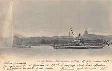 Suisse - GENÈVE - Bateau Salon Lausanne - Ed. Jullien J.J. 2683