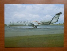 CARTE POSTALE AVIATION POST CARD EMBRAER ERJ-145 F-GRGA REGIONAL AIRLINES