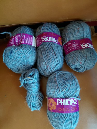 Lot pelotes laine phildar - 4,