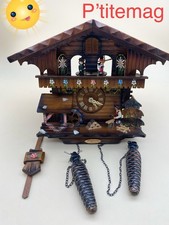 Chalet Horloge coucou à quartz Engstler - Le Coupeur De  Bois NOZEROY Jura