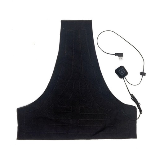 Chauffe dos gilet ajustable - gilet,