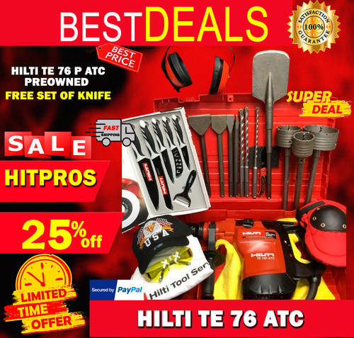 Hilti atc preowned free - 76-atc, preowned,