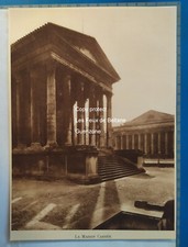 LA MAISON CARREE AVIGNON  document photo cutout 1931