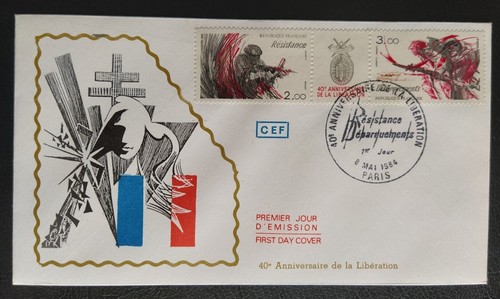 Enveloppe premier jour - premier, 1984
