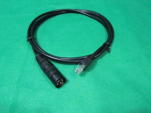 Dmx xlr male - to, cat