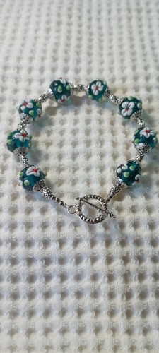 Bracelet perles murano - bracelet,