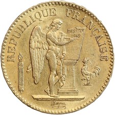 20 Francs Génie Deuxième