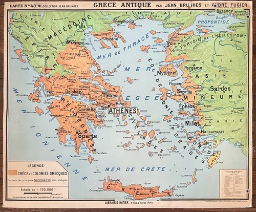 Ancienne carte scolaire - 🌏,