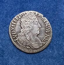 1/10 Ecu Louis XIIII  Argent    1711 H  TTB/VF  GAD. 125